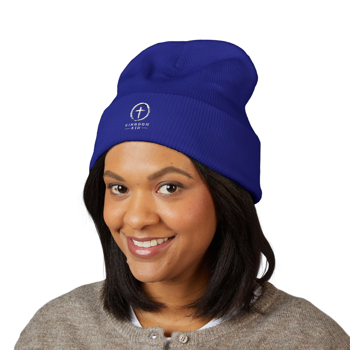 Embroidered Kingdom Kin Beanie Hat