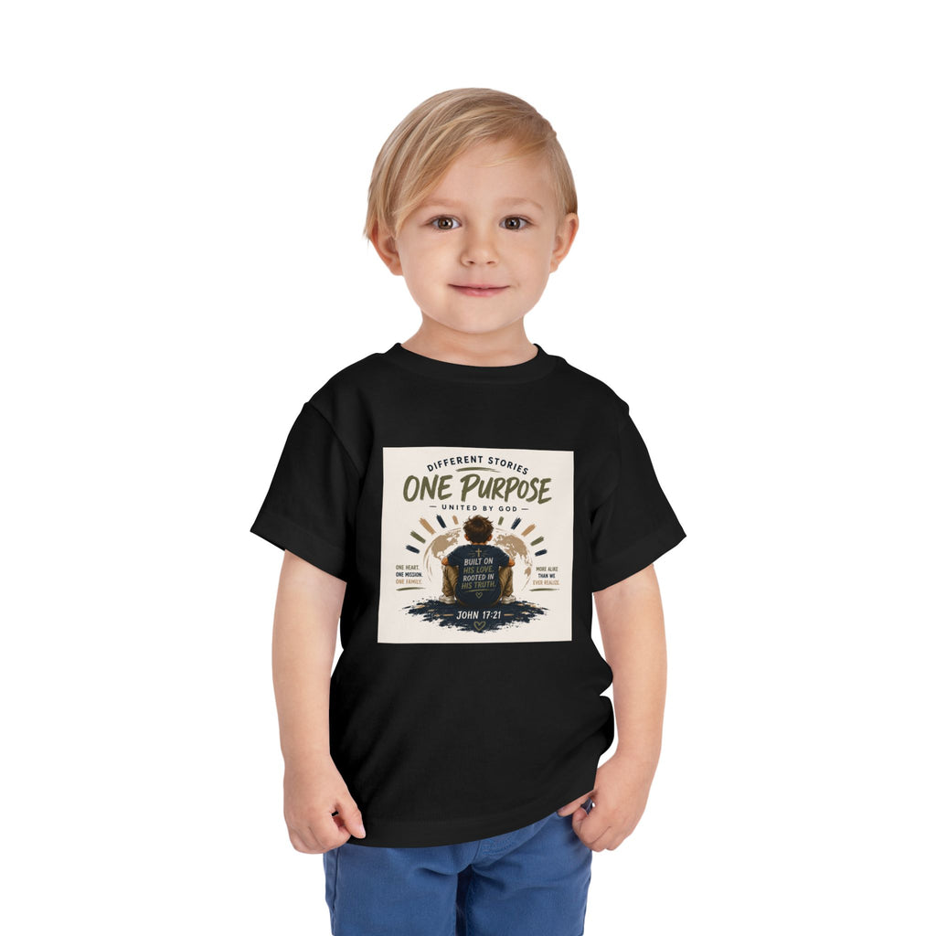 Toddler Tee — "One Purpose" Kids Shirt (John 17:21)