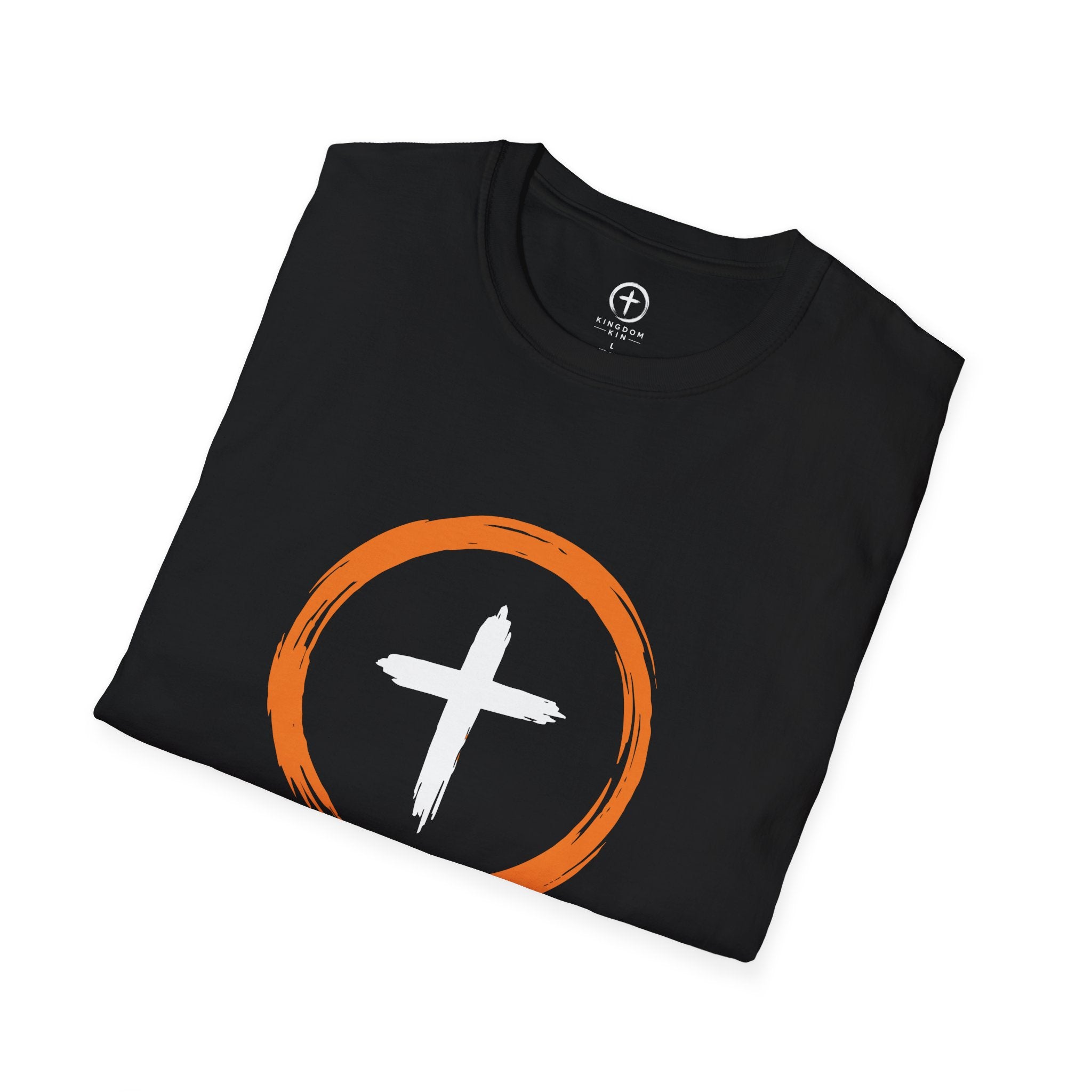 Kingdom Kin "ORANGE/WHITE" UNISEX T-Shirt