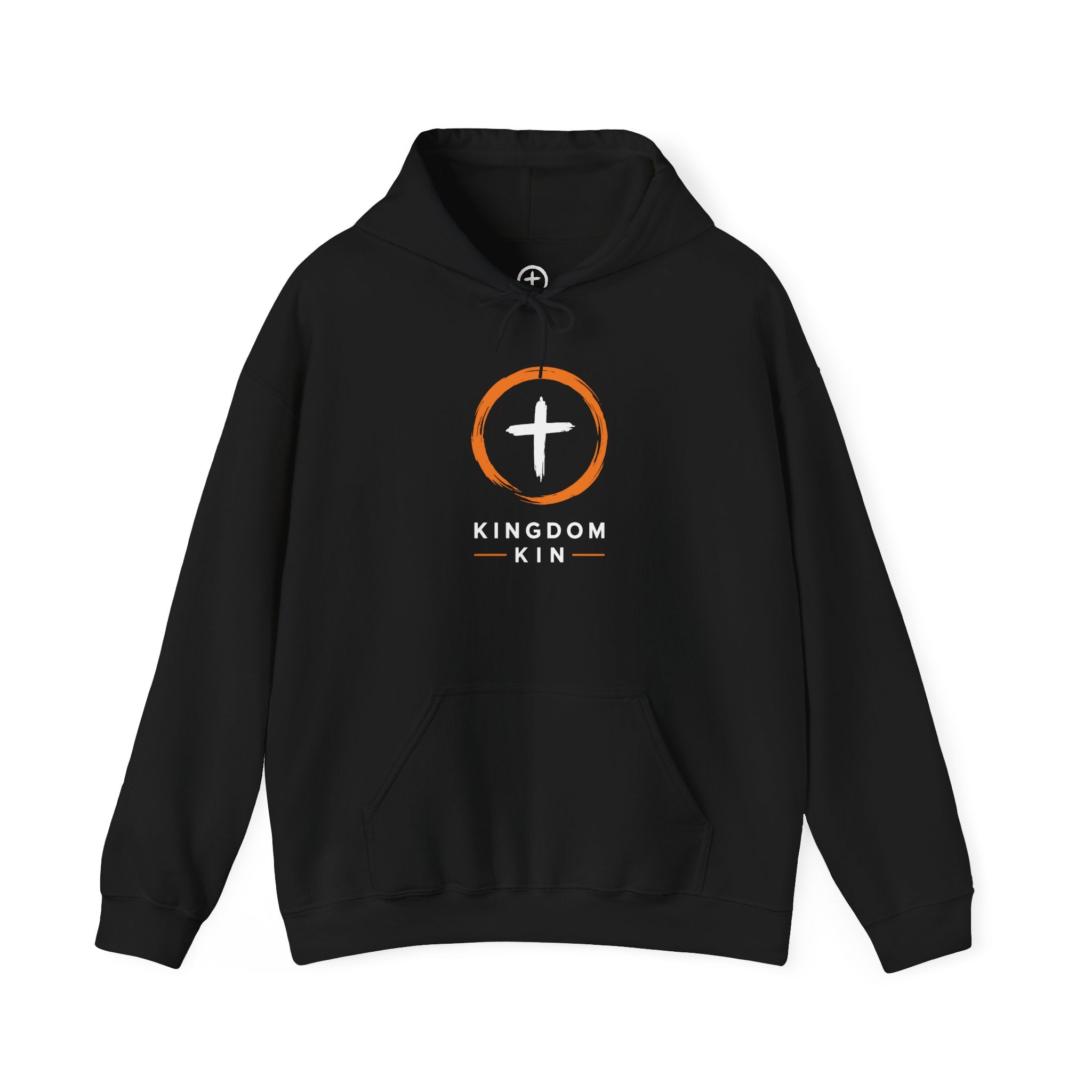 Kingdom Kin "ORANGE/WHITE" UNISEX HOODIE