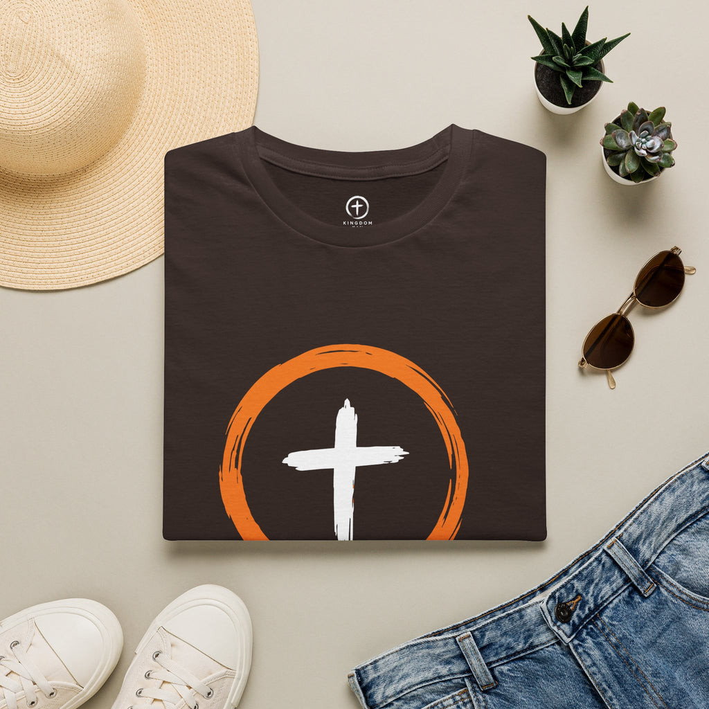 Kingdom Kin "ORANGE/WHITE" UNISEX T-Shirt