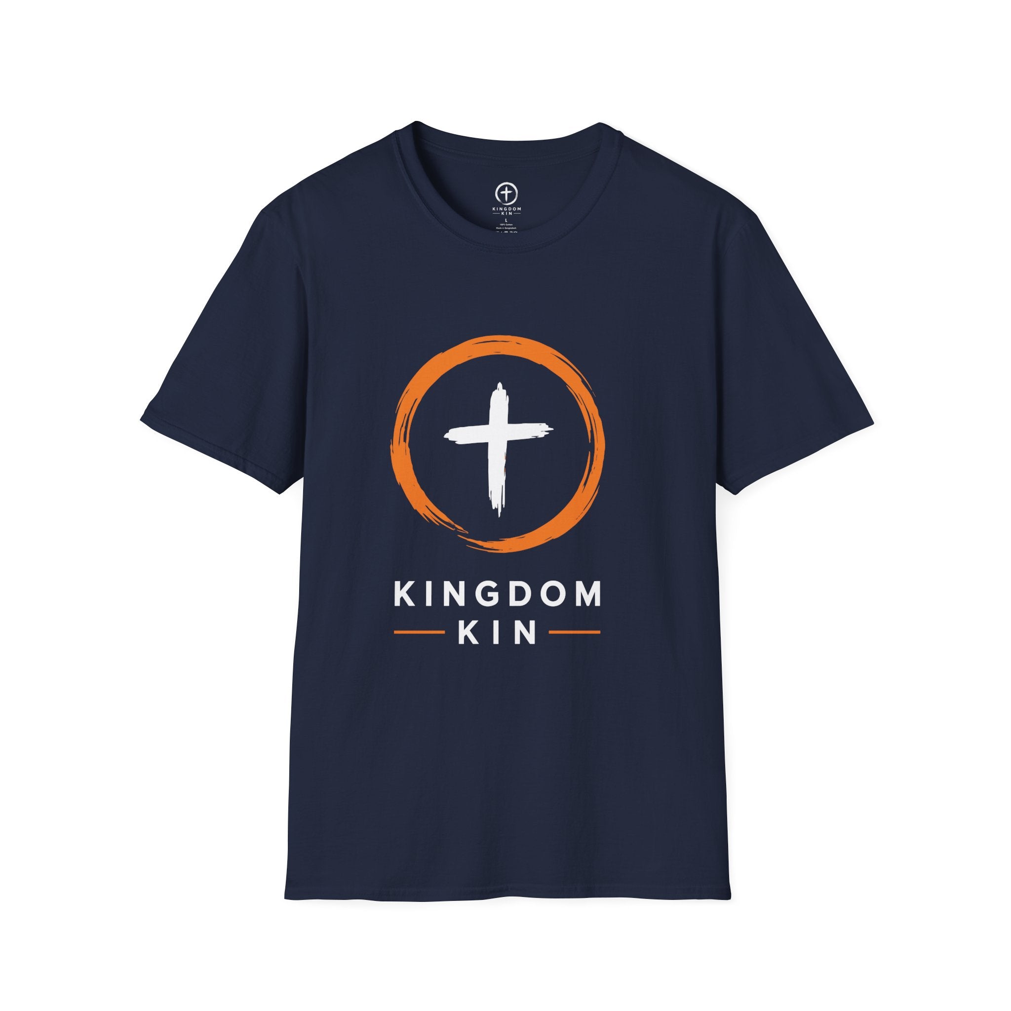Kingdom Kin "ORANGE/WHITE" UNISEX T-Shirt