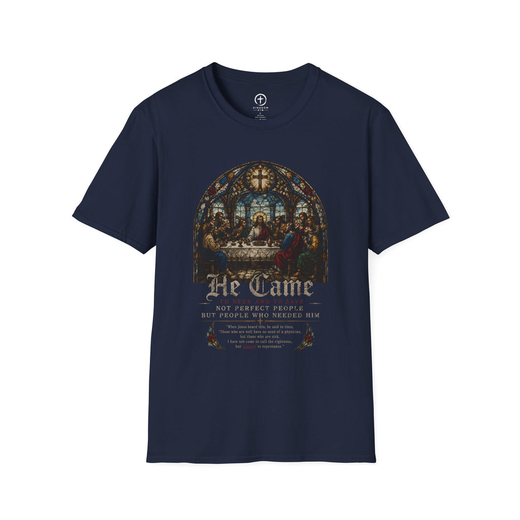 The Last Supper Stained Glass T-Shirt — He Came