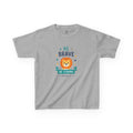 "Be Brave, Be Strong" Lion Boy's T Shirt