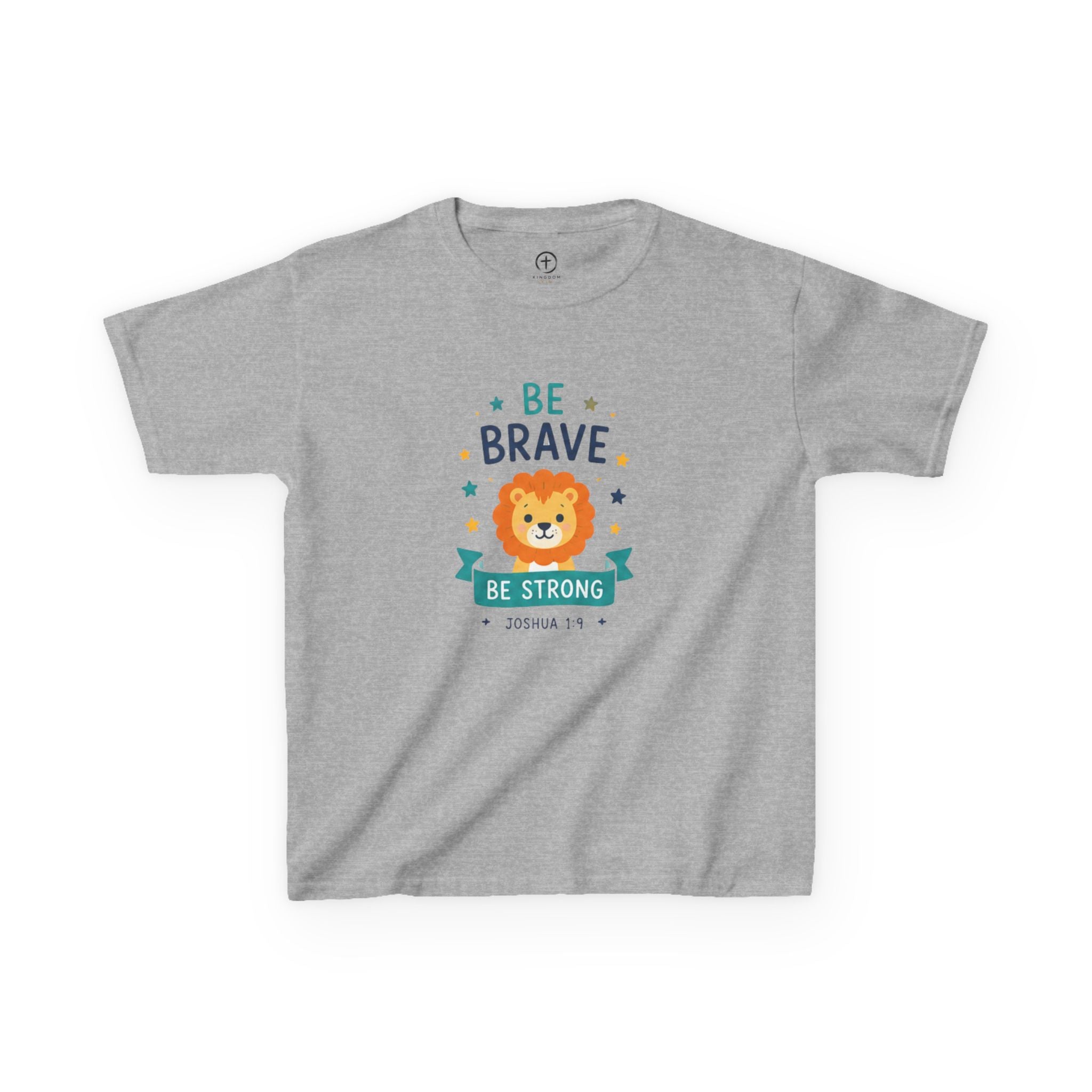 "Be Brave, Be Strong" Lion Boy's T Shirt