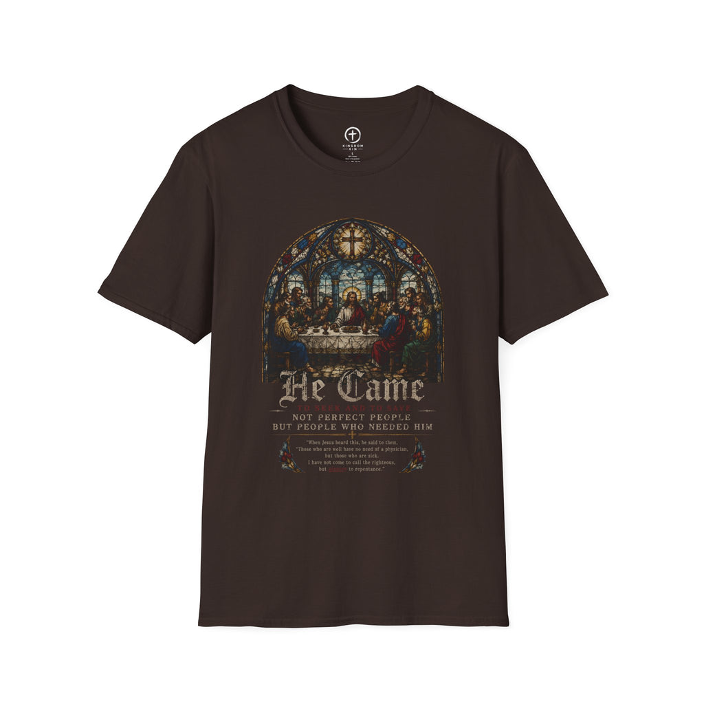 The Last Supper Stained Glass T-Shirt — He Came