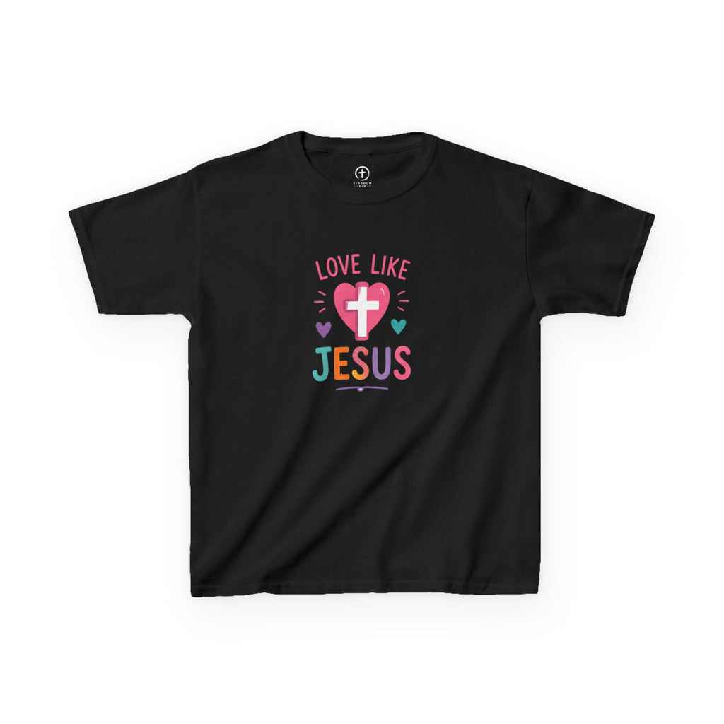 Kids Tee — "Love Like Jesus" Girl's Shirt