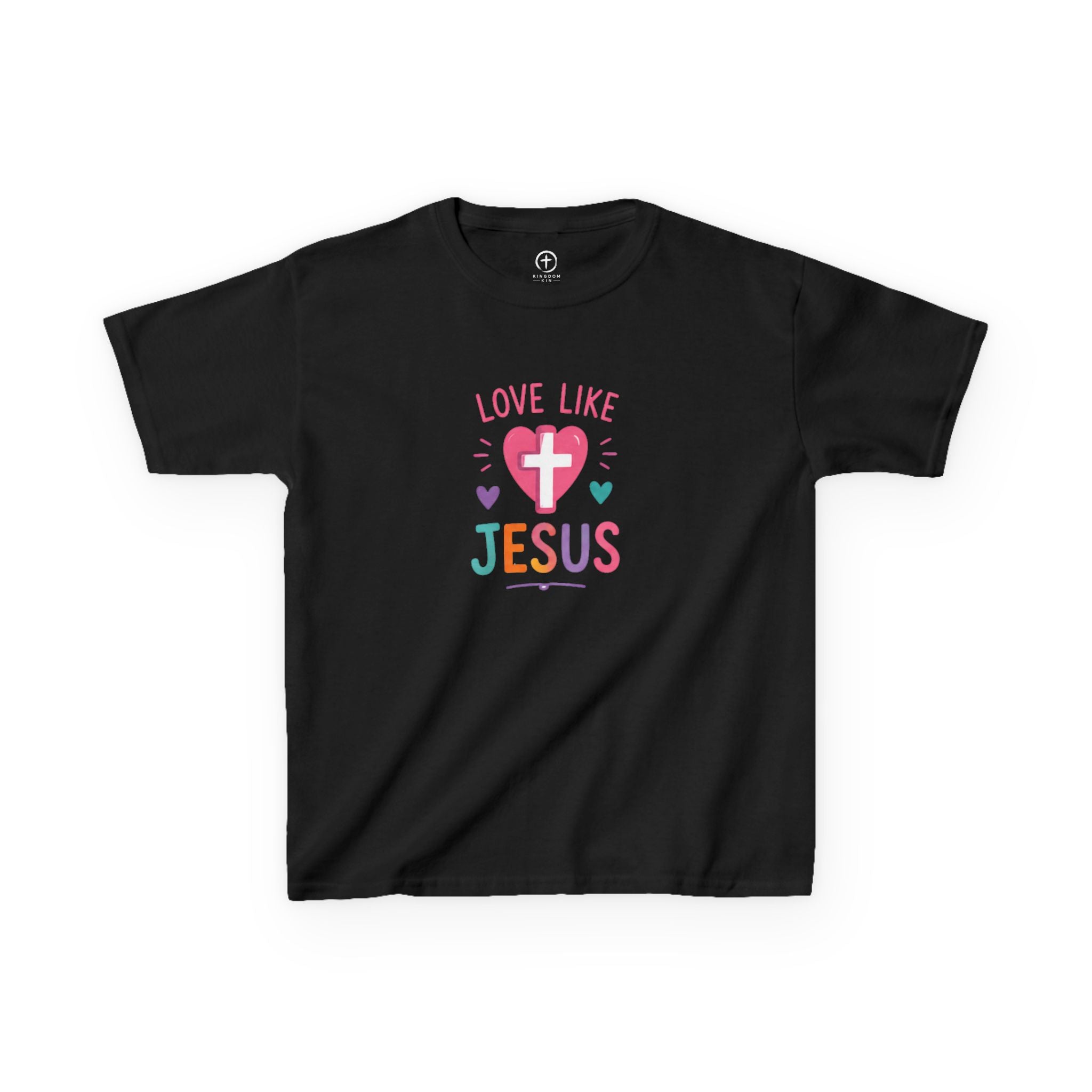 Kids Tee — "Love Like Jesus" Girl's Shirt
