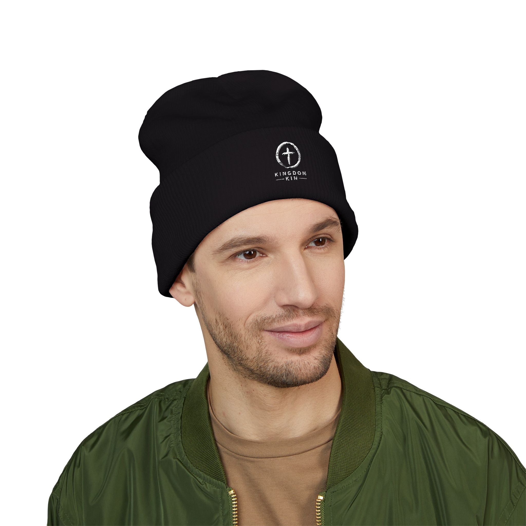 Embroidered Kingdom Kin Beanie Hat