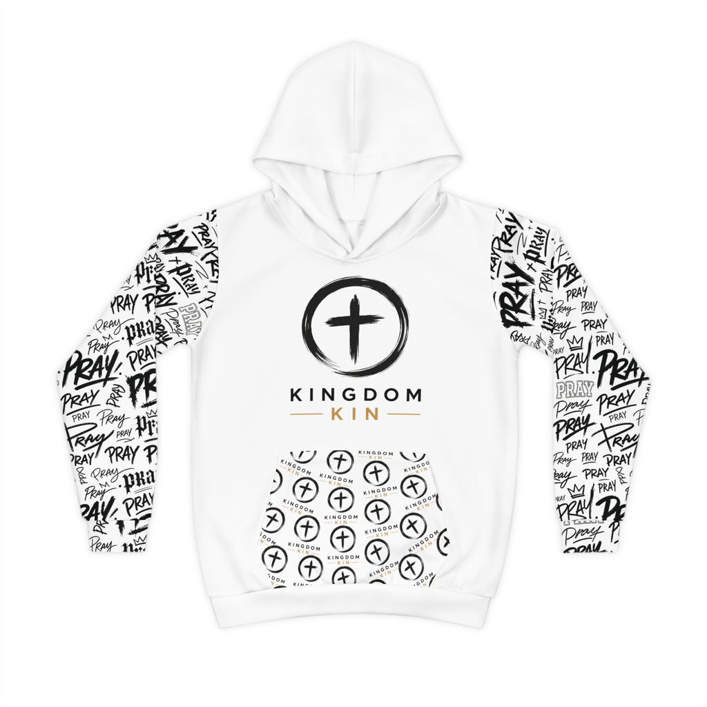 Kingdom Kid Prayer Hoodie — Children's All-Over Print Hoodie