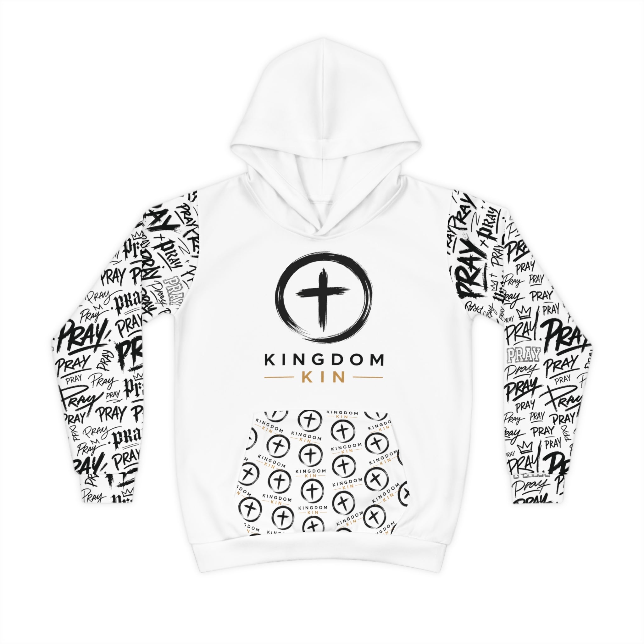 Kingdom Kid Prayer Hoodie — Children's All-Over Print Hoodie