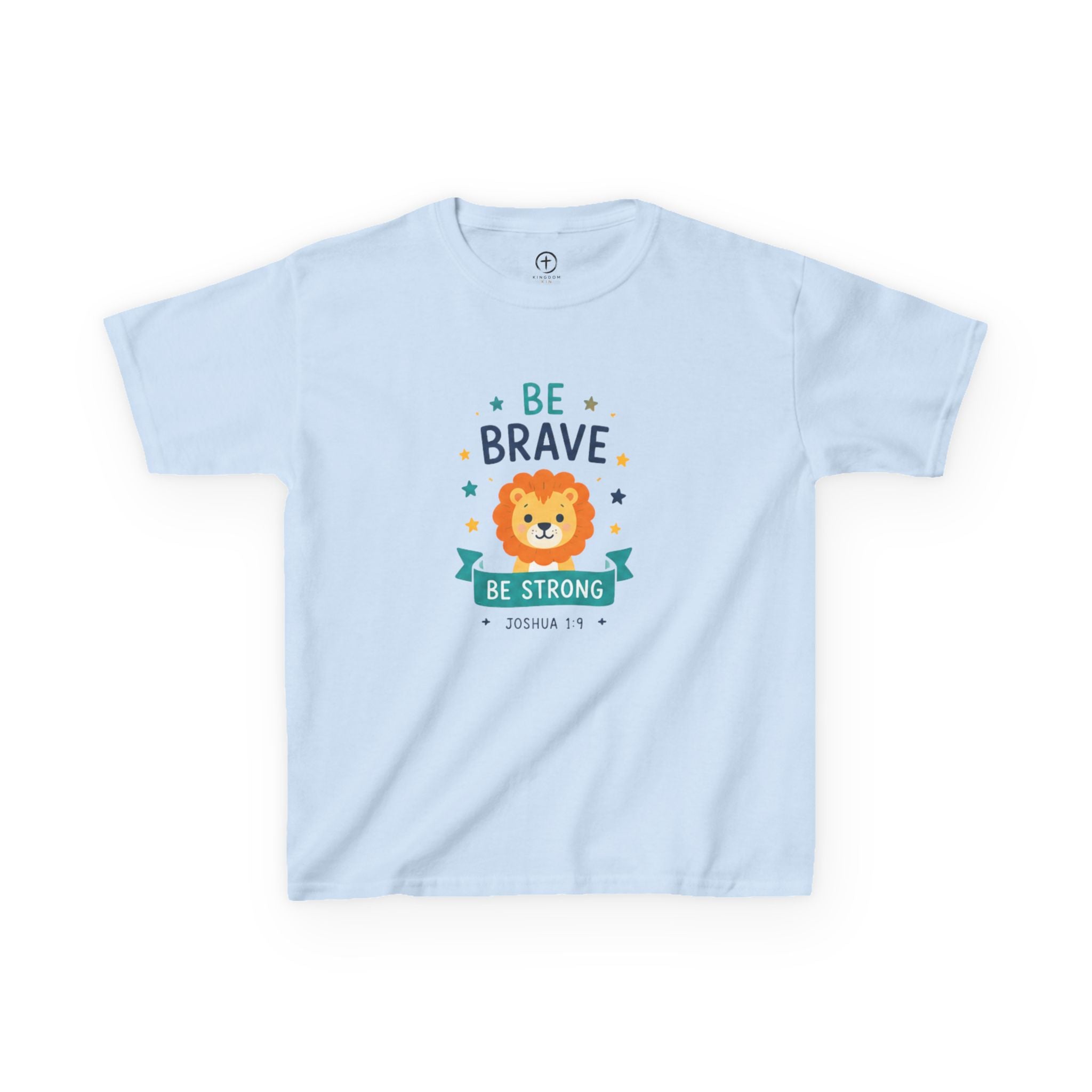"Be Brave, Be Strong" Lion Boy's T Shirt