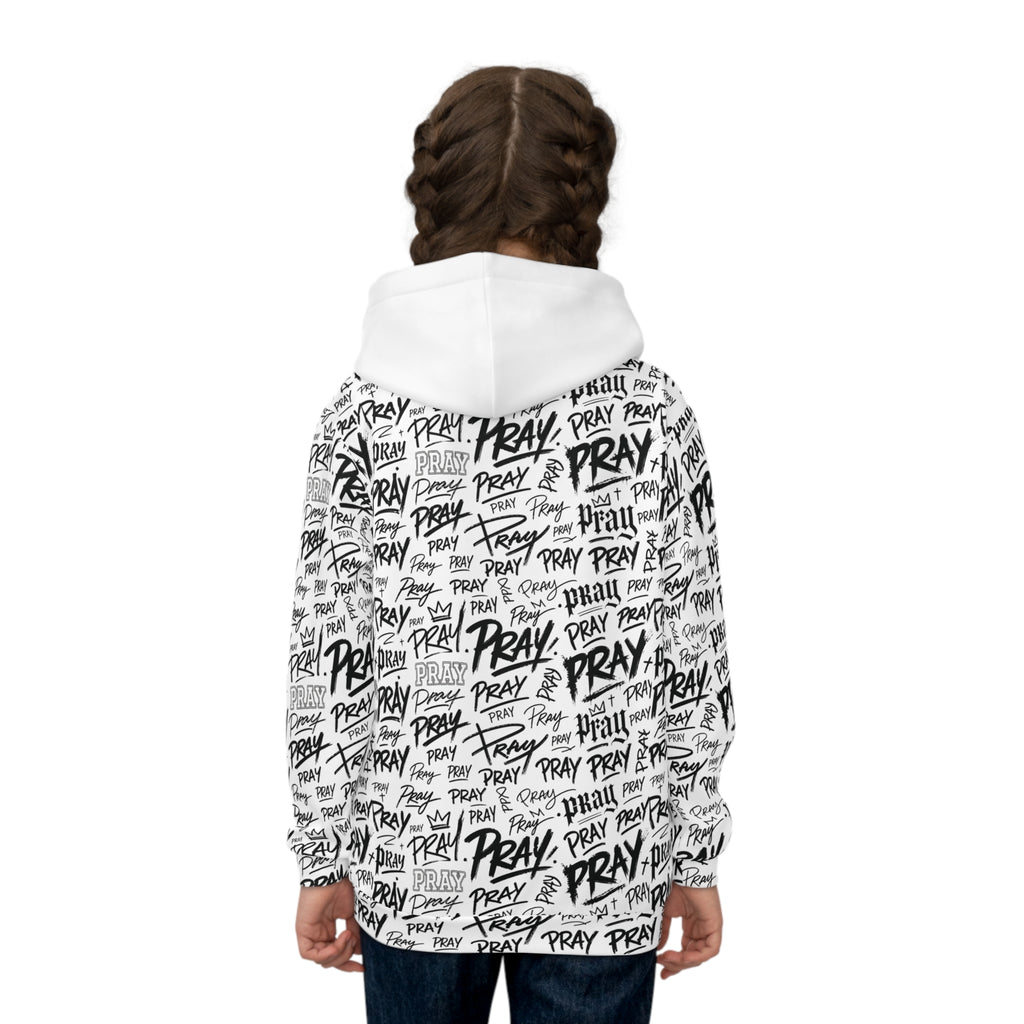 Kingdom Kid Prayer Hoodie — Children's All-Over Print Hoodie
