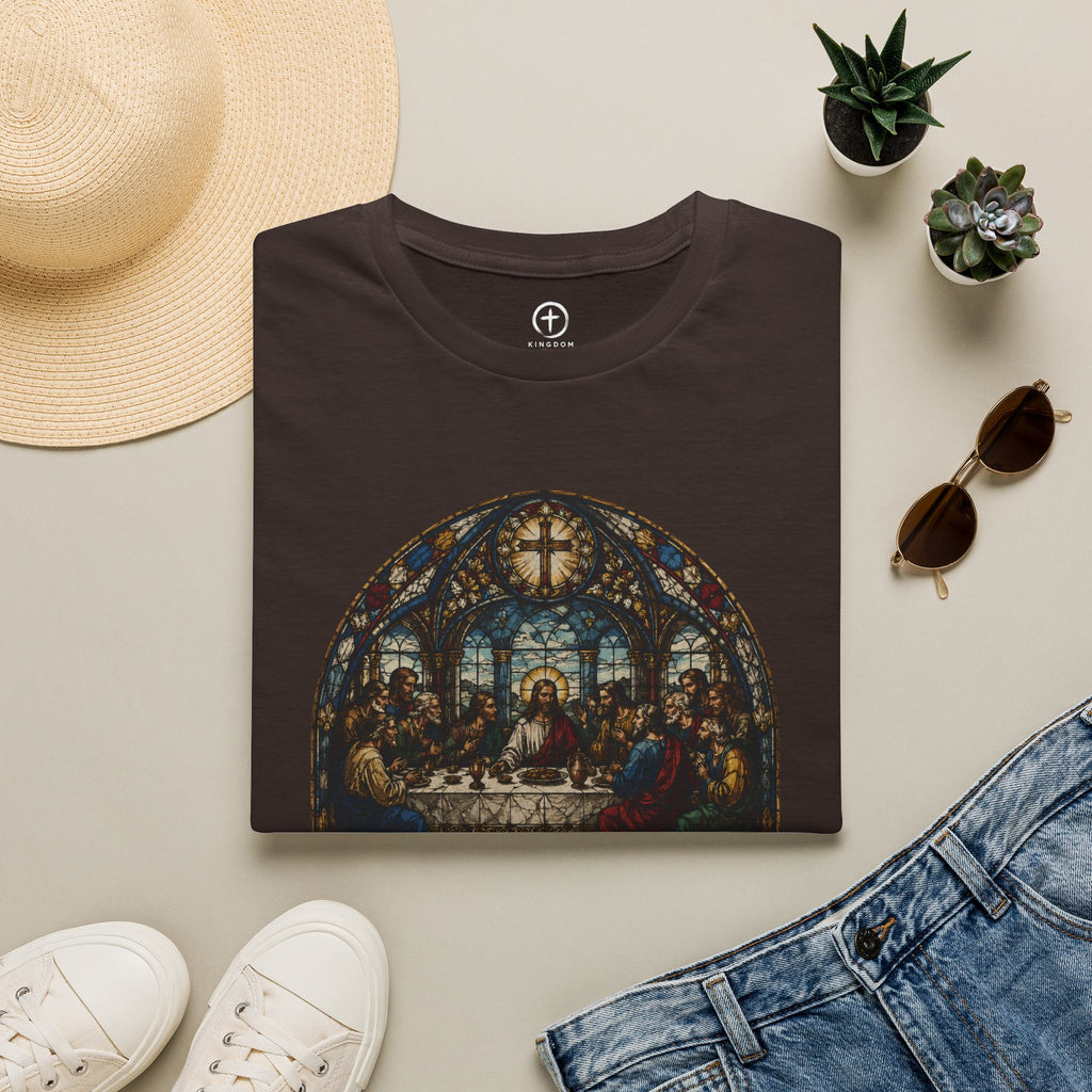 The Last Supper Stained Glass T-Shirt — He Came