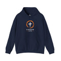 Kingdom Kin "ORANGE/WHITE" UNISEX HOODIE