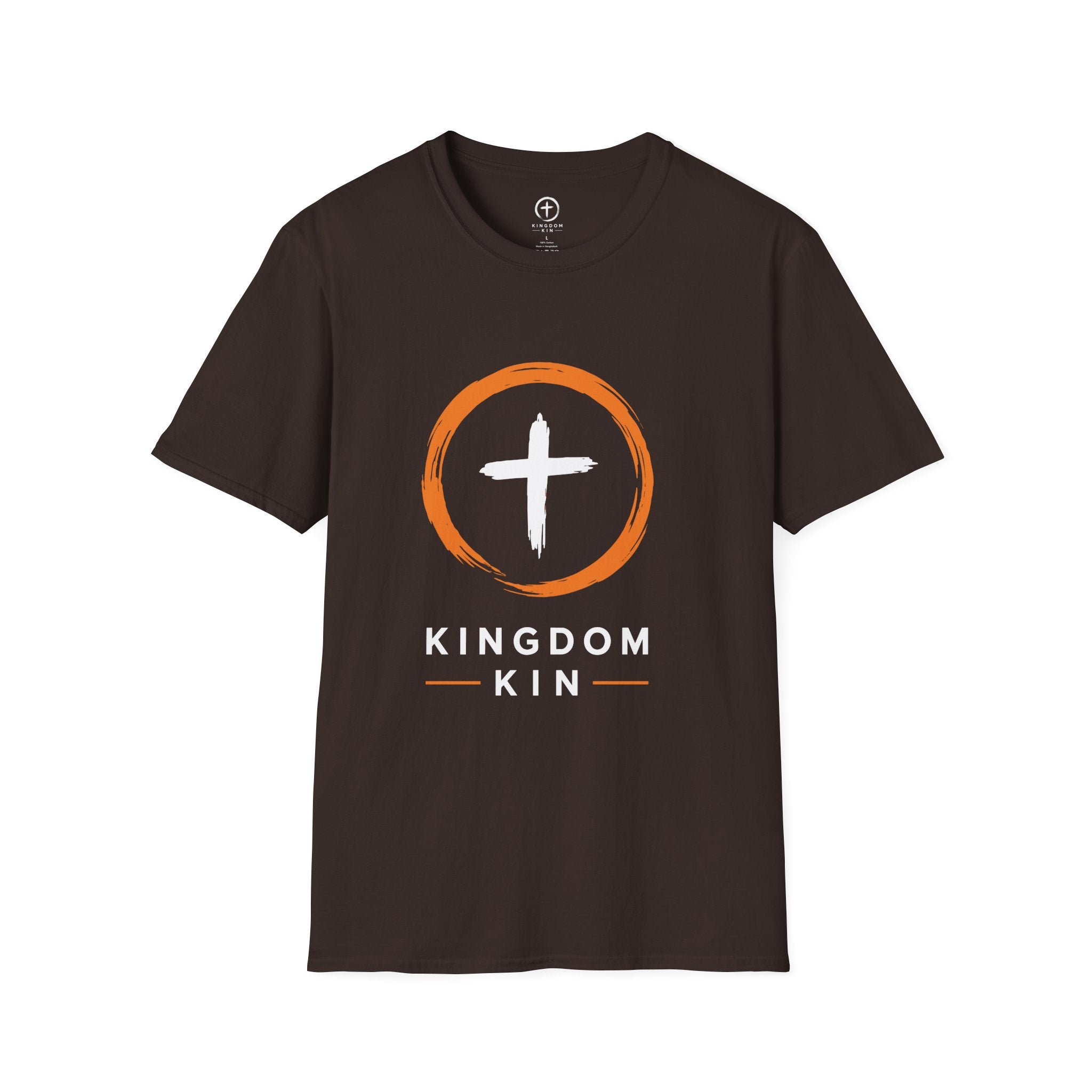 Kingdom Kin "ORANGE/WHITE" UNISEX T-Shirt