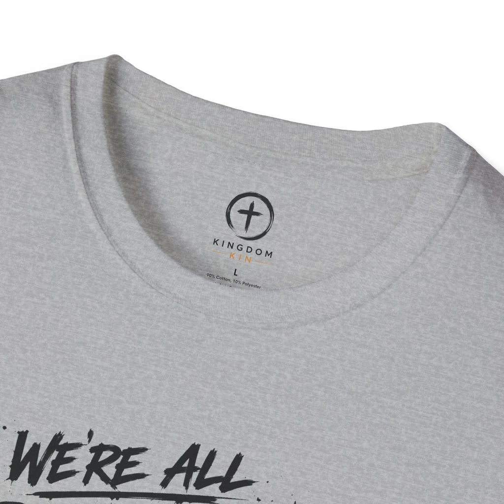 Saved by the Blood T-Shirt — "We’re All Saved by the Blood of Jesus"