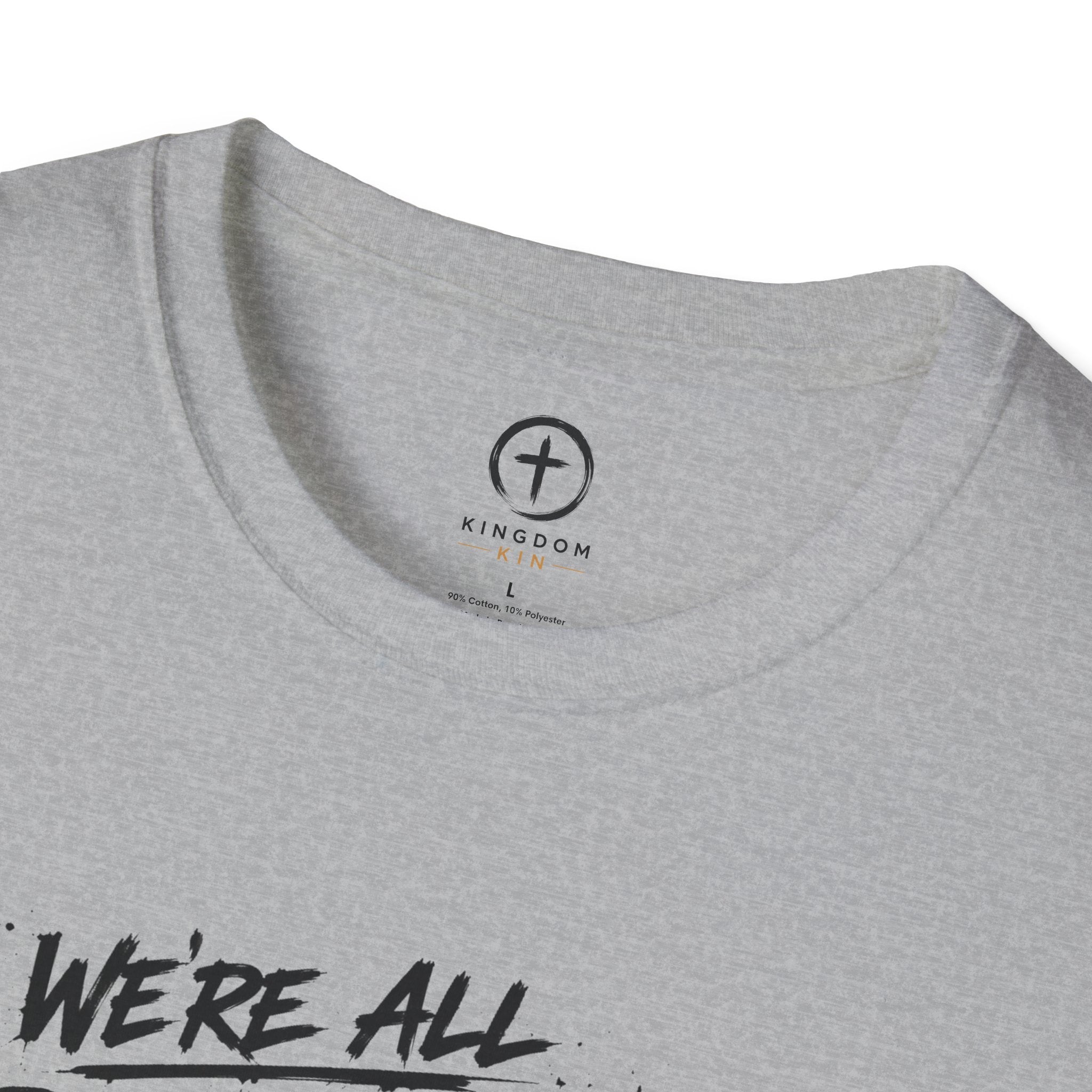 Saved by the Blood T-Shirt — "We’re All Saved by the Blood of Jesus"