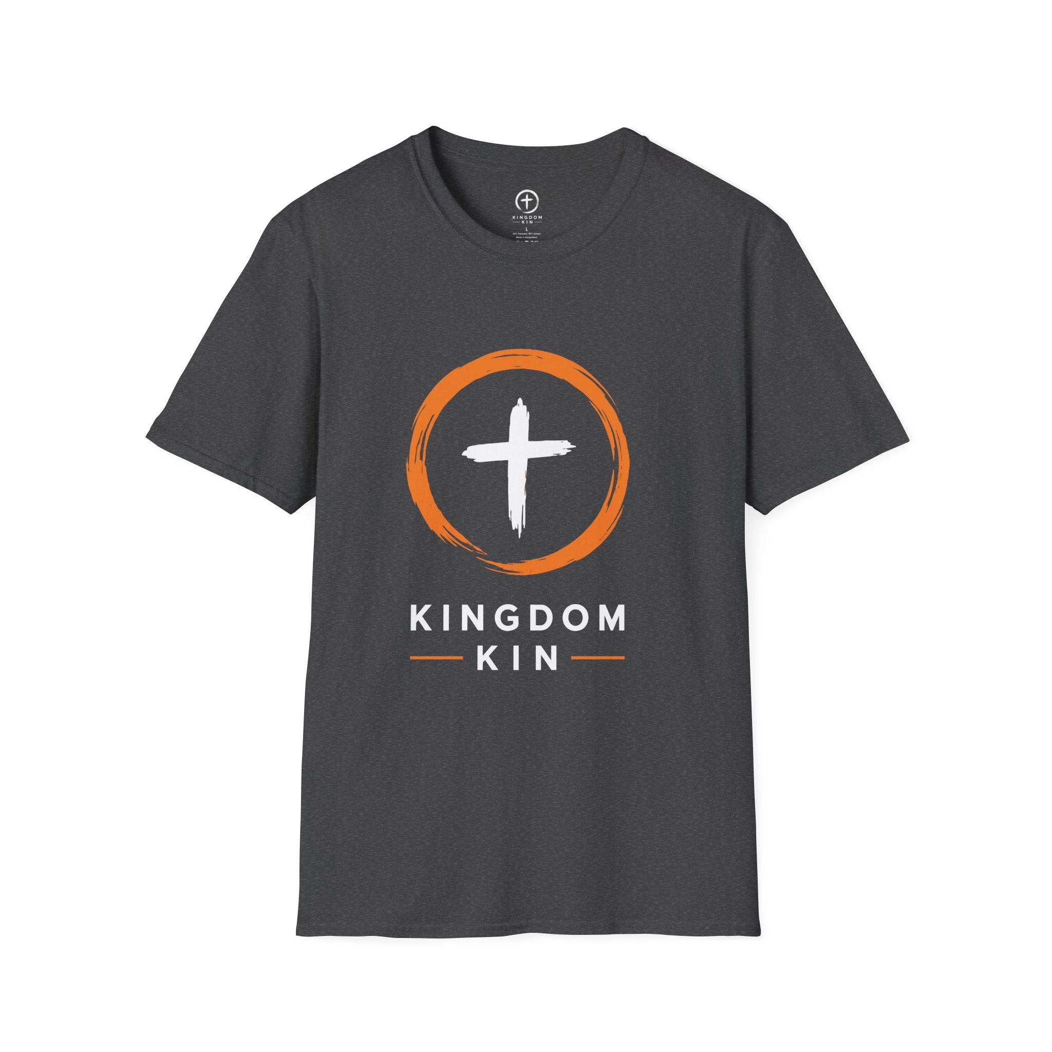 Kingdom Kin "ORANGE/WHITE" UNISEX T-Shirt