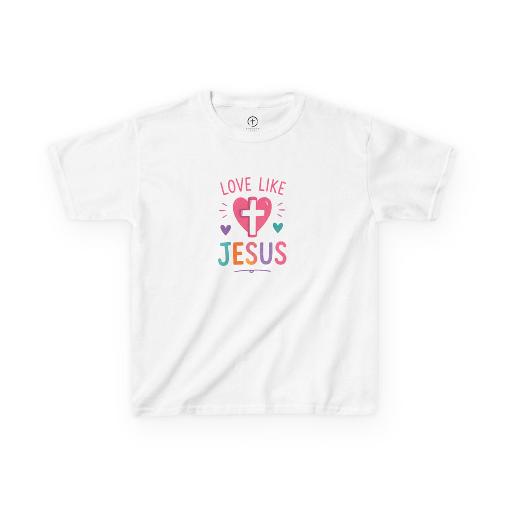Kids Tee — "Love Like Jesus" Girl's Shirt