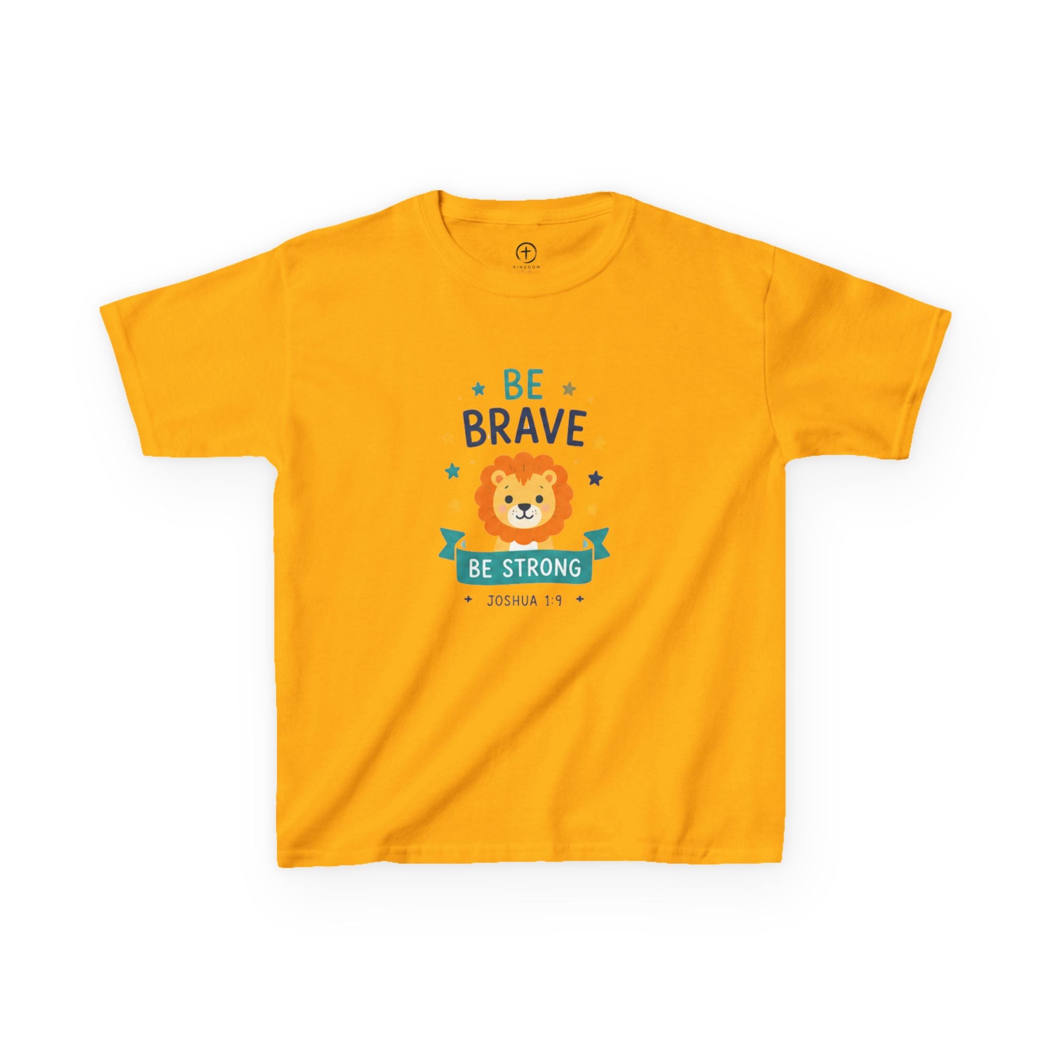 "Be Brave, Be Strong" Lion Boy's T Shirt