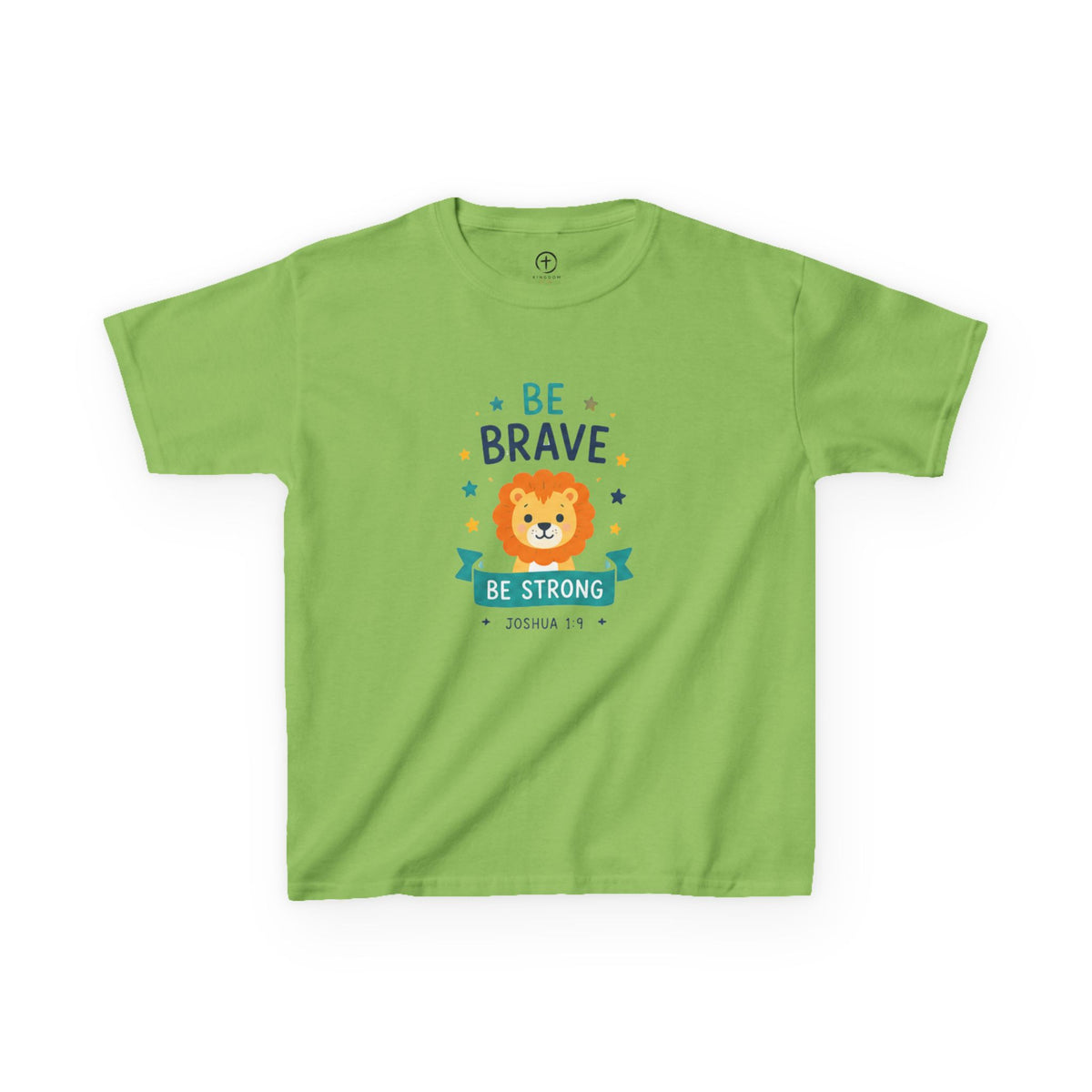 "Be Brave, Be Strong" Lion Boy's T Shirt