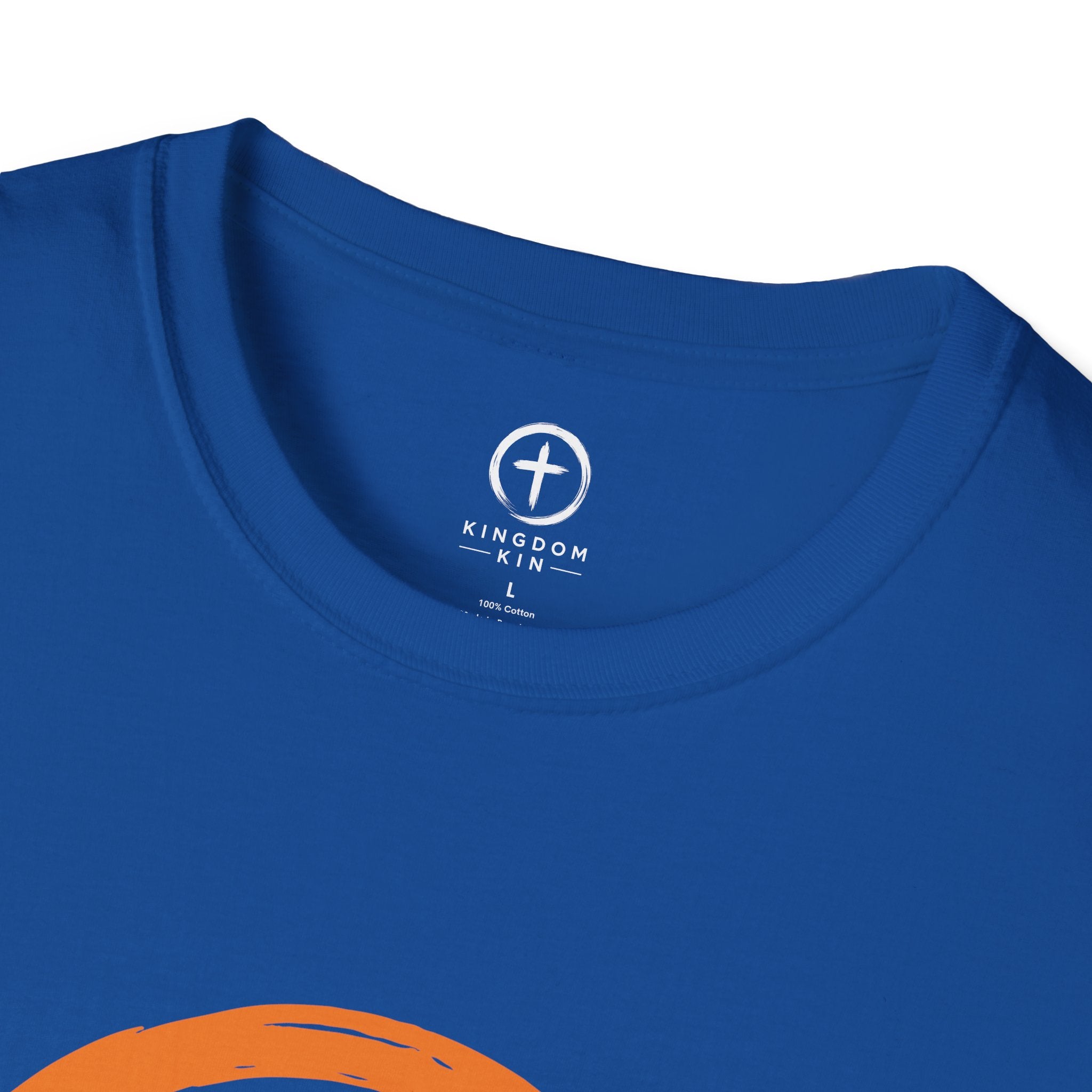 Kingdom Kin "ORANGE/WHITE" UNISEX T-Shirt