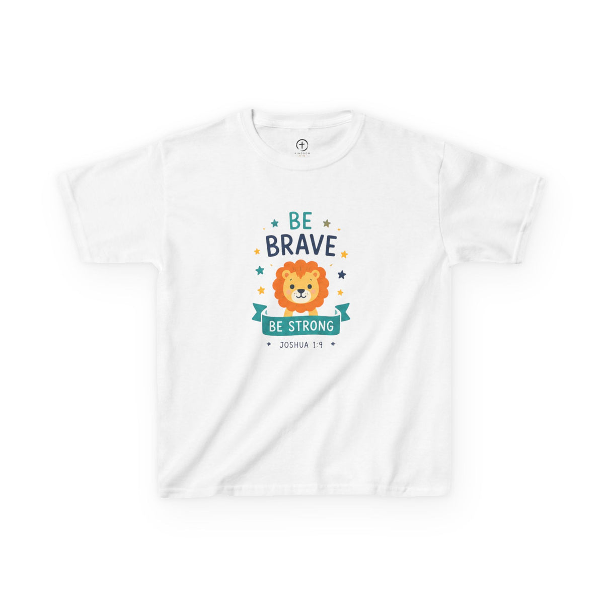 "Be Brave, Be Strong" Lion Boy's T Shirt